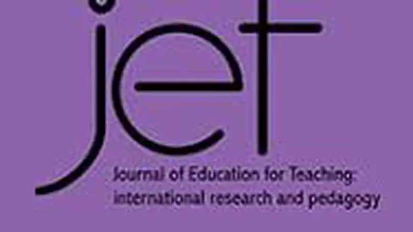 Kudos to Sung-Chan Ku for Publishing in Journal of Education for Teaching